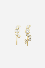 Andcopenhagen - Øreringe studs - 18 karat guldbelagt 925 sterlingsølv - Donna