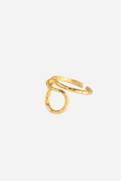 Andcopenhagen - Ring - 18 karat guldbelagt 925 sterlingsølv - Mathilda