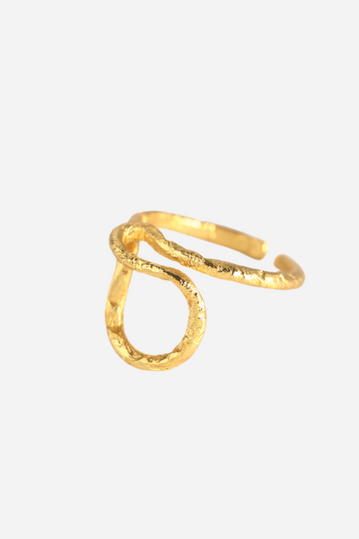 Andcopenhagen - Ring - 18 karat guldbelagt 925 sterlingsølv - Mathilda