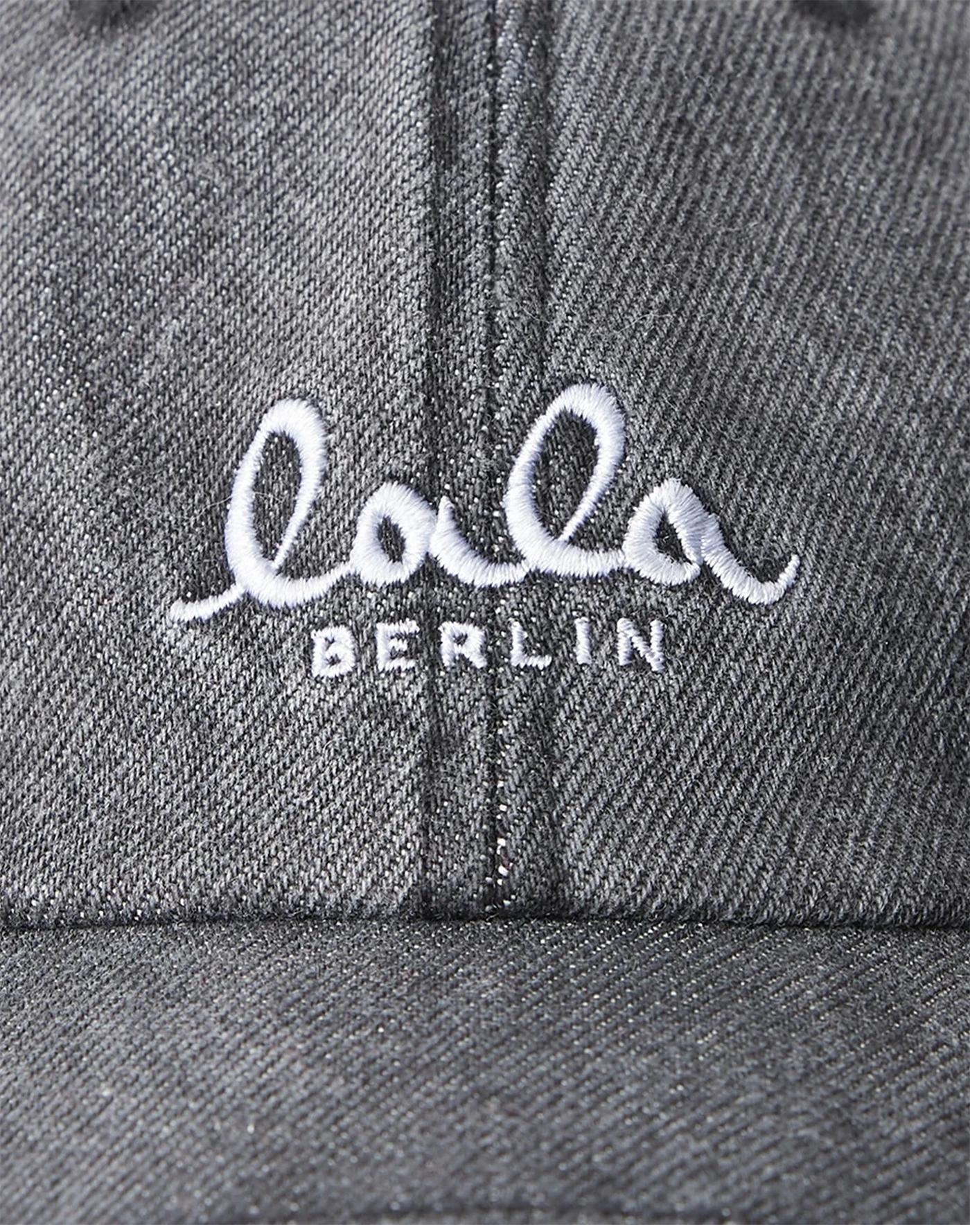 Lala Berlin - Cap - Denim washed black - Carlo