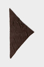 Lala Berlin - Uld Halstørklæde - Leo Jaquard Taupe Brown - Triangle 3