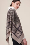 LALA BERLIN - Cashmere scarf - Trinity classic M - City middlegrey melange grey