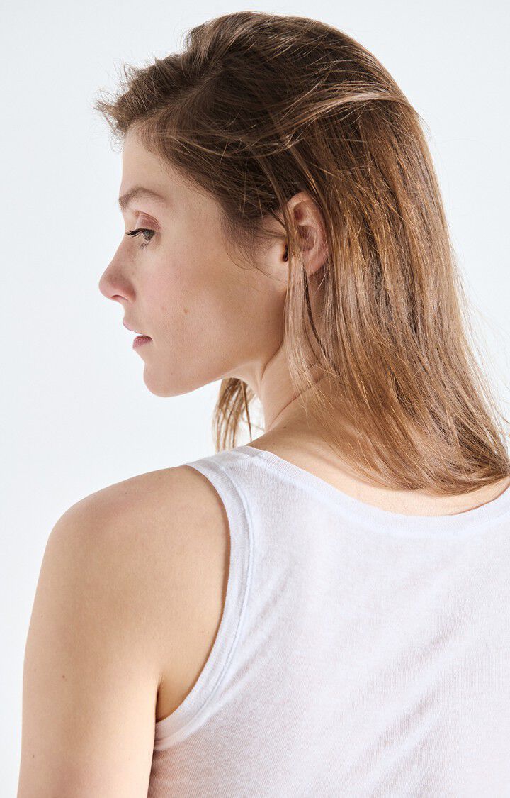 American Vintage - Tank top - Blanc - Massachusetts