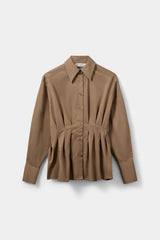 Sofie Schnoor Women - Shirt - Middle Brown - Mikrasw Fitted