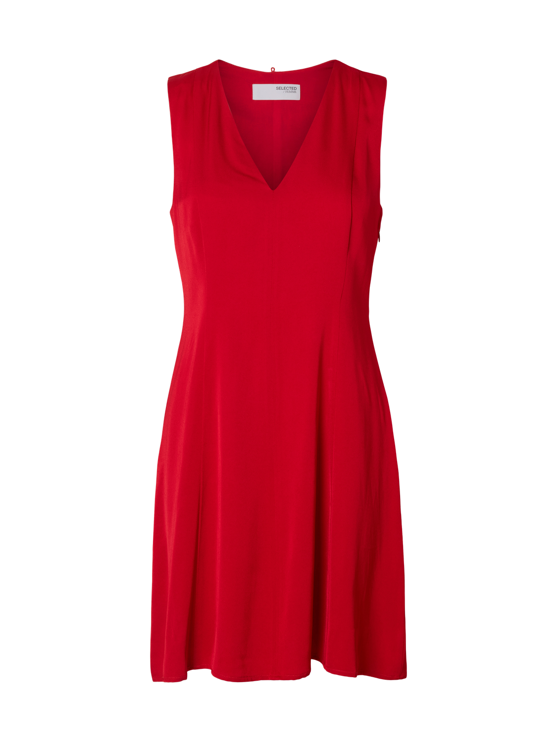 Selected Femme - Dress - Red - Leonore