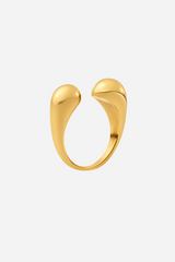 Andcopenhagen Jewelry - Ring - Guldfarvet Titanium Steel - Narvon