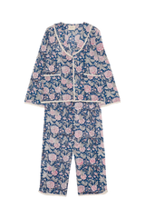 Sissel Edelbo - Nattøjssæt - Blue Blossom - Neva sss