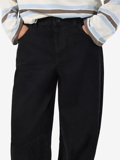 Noisy May - Barrel Jeans - Black - Hazal