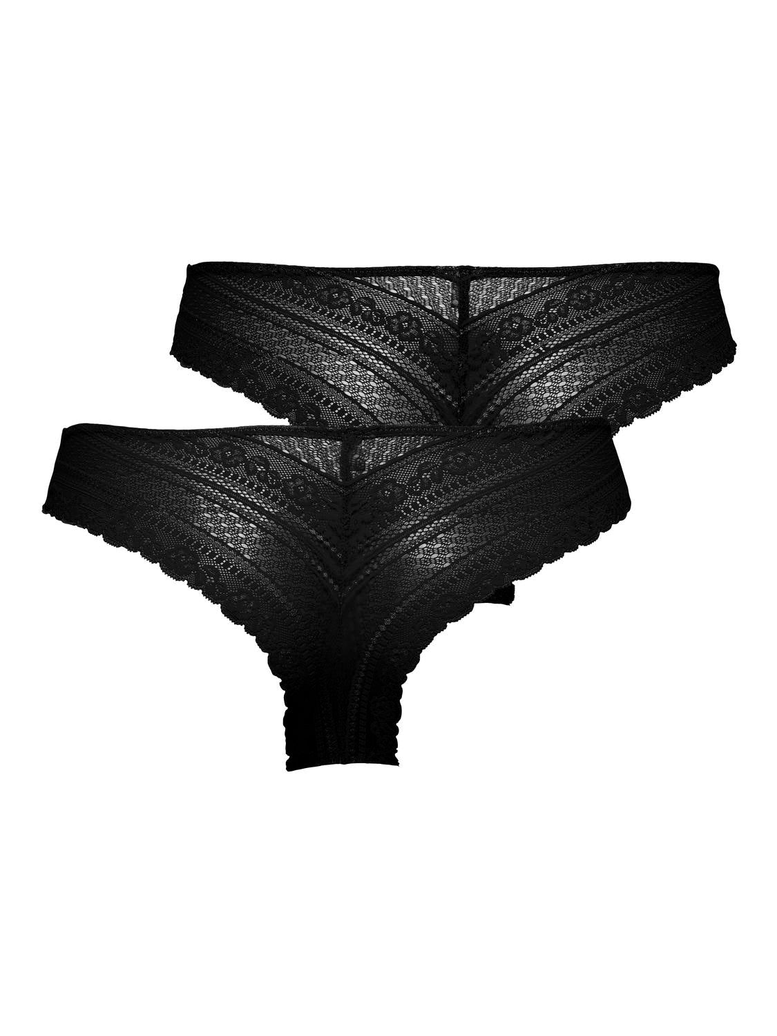 Only - Trusser - Brazillian sort lace - 2pack - Laura