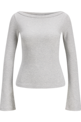 JJXX - Top - Light grey melange - Fifi