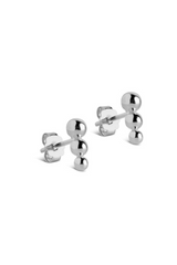 Enamel - Studs Øreringe - Trinity Sterling Sølv