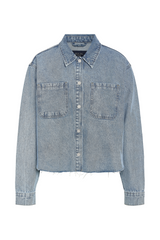 Noisy May - Jakke - Light blue - Alva Denim Shacket