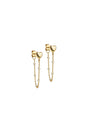 Enamel - Gold-Plated Earrings - Lola Hearts