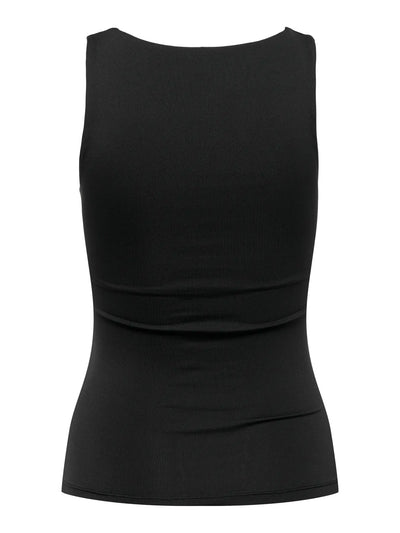Ea Two Way Strap Top - White