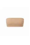 Megan fra Sassy er en blød og enkel bandeau top i en flot beige nuance