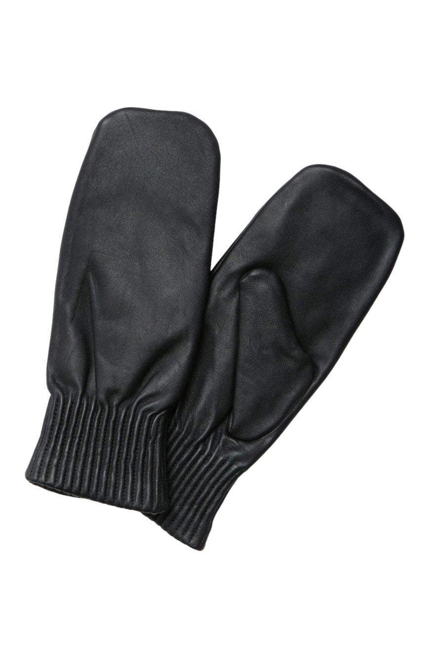 Selected Femme - Mittens/vanter - Læder Black - Olga