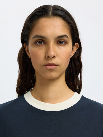 Selected Femme - T-shirt - Dark Sapphire - Colwoman
