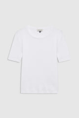 Anine Bing - T-shirt - White - Sixtine Tee Short Sleeve