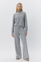 Sofie Schnoor - Trousers - Gray melange - Velosw - Snos562