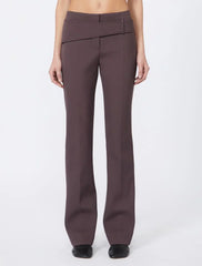 Sportmax - Suitpants - Coffee Plum - Banda