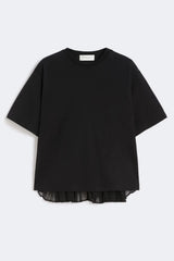 Sportmax - T-shirt - Black - Spiga