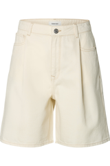 Selected Femme - Shorts - Egret - Tenna