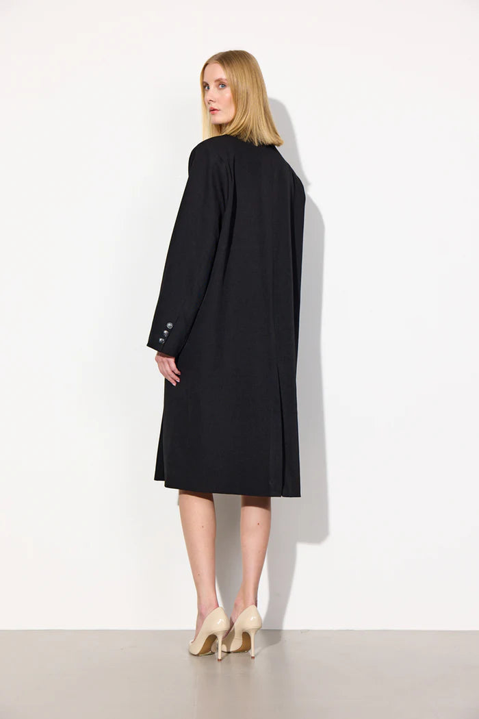 Hunkøn - Trenchcoat - Black - Sia