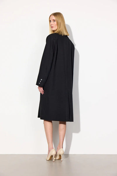 Hunkøn - Trenchcoat - Black - Sia