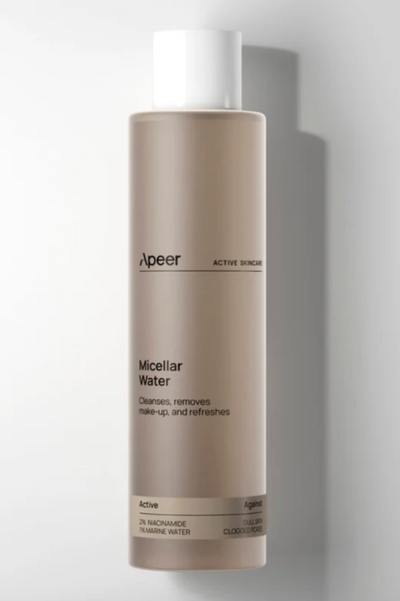 APEER - Micellar water - 200ml - Against clogged pores and dull skin sss