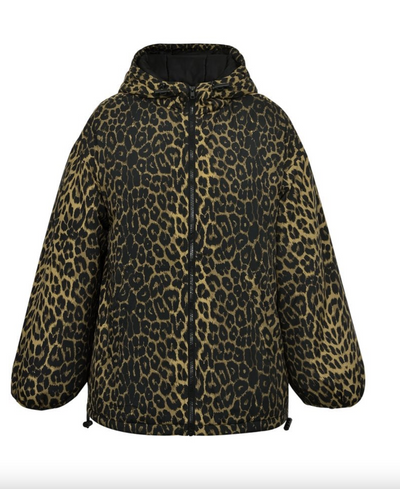 Global Funk - Oversize Winter Jacket - Leopard - Nora-G