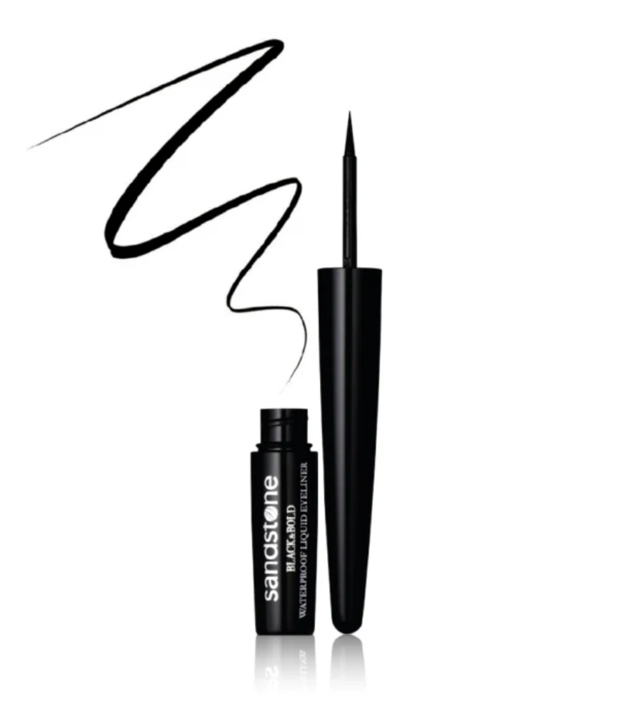 Sandstone - Eyeliner - Black & Bold liquid - Black sss