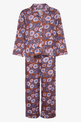 Sissel Edelbo - Nattøjssæt - Nuit pyjamas - Brown floral - sss