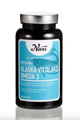 Nani Alaska - Omega 3 - Fiskeolie piller - Vildlaks -sss