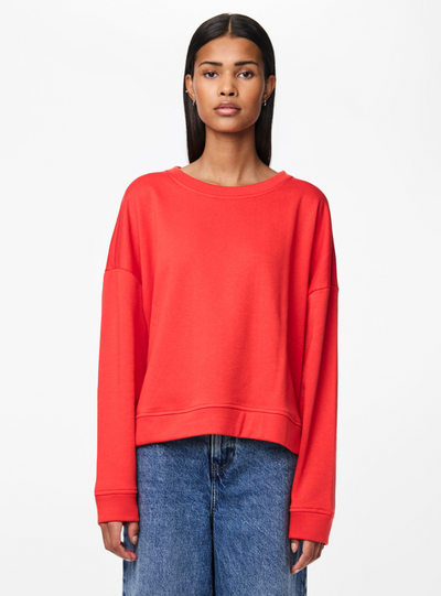 Pieces - Sweatshirt - Poppy red - Chilli