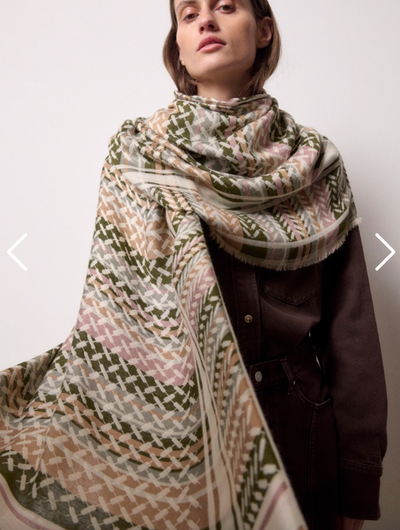 LALA BERLIN - Scarf - Scarf Avril - Viscose mix - Tassel sss