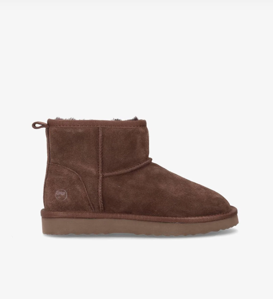 Phenumb - Bamsestøvler - Brown chestnut suede warm - Dumble