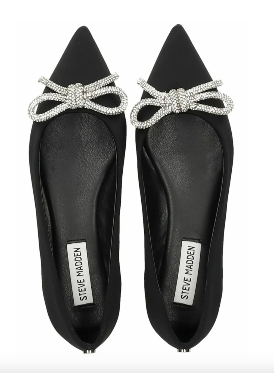 Steve Madden - Ballerina - Sort - Elina