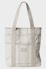 Lala Berlin - Tote bag - Beige stripe - Carmela 2.0 Canvas sss