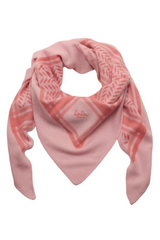 LALA BERLIN - Cashmere scarf - Trinity classic M - City middlegrey melange grey