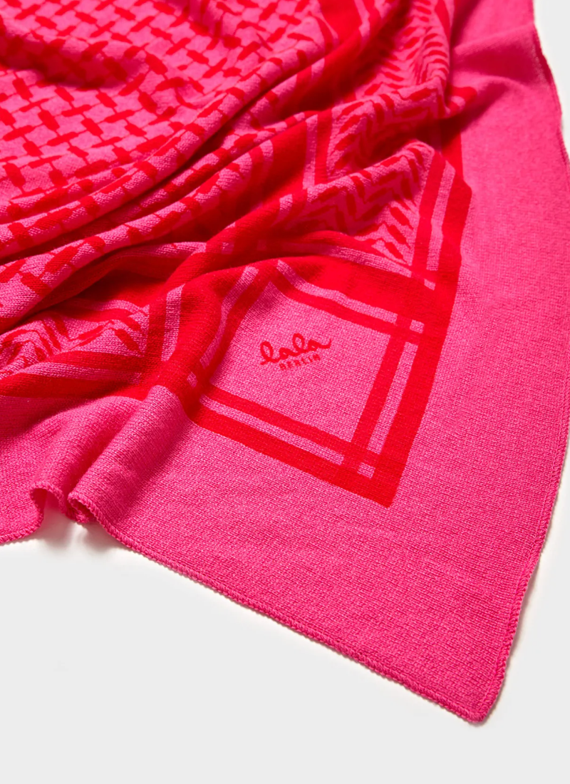 LALA BERLIN - Cashmere halstørklæde - Trinity classic M - Pink