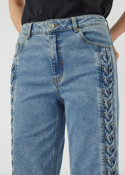 YAS - Jeans - Blue denim - Eyla HW