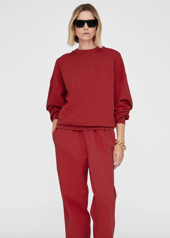 Anine Bing - Sweatshirt - Red - Miles