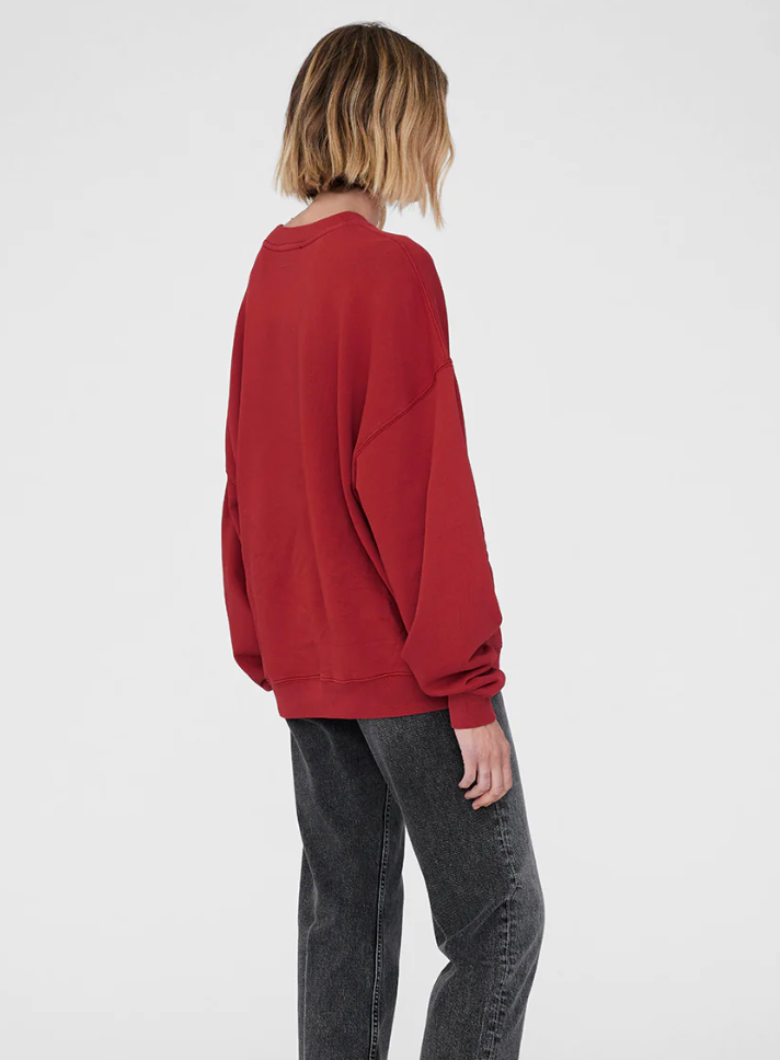 Anine Bing - Sweatshirt - Red - Miles