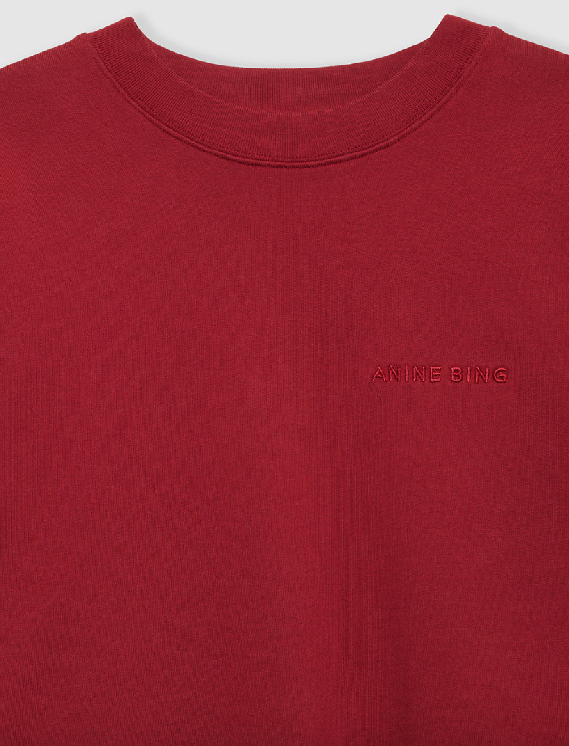 Anine Bing - Sweatshirt - Red - Miles