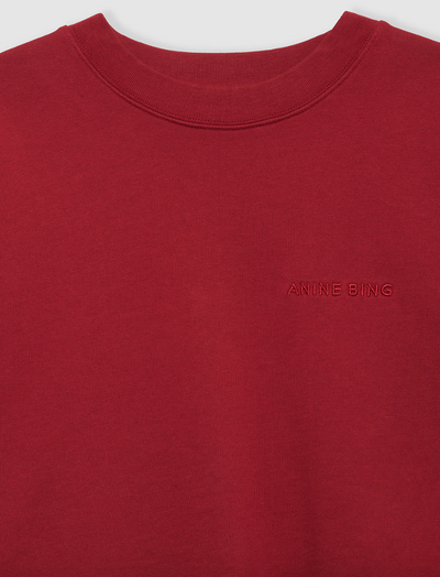 Anine Bing - Sweatshirt - Red - Miles