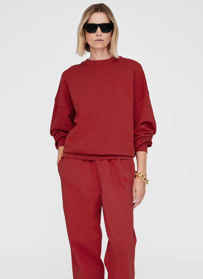 Anine Bing - Sweatshirt - Red - Miles