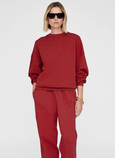 Anine Bing - Sweatshirt - Red - Miles