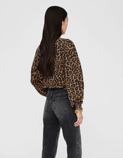 Anine Bing - Sweatshirt - Leopard - Miles