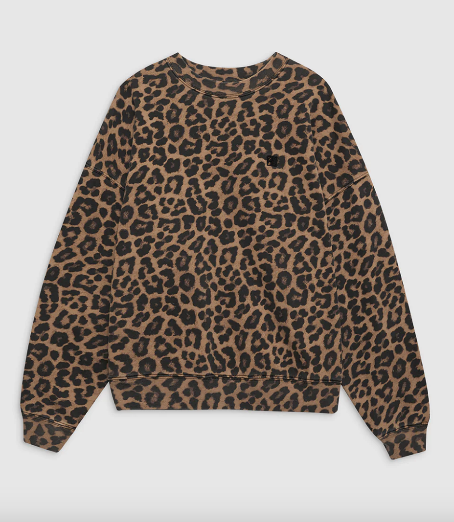 Anine Bing - Sweatshirt - Leopard - Miles