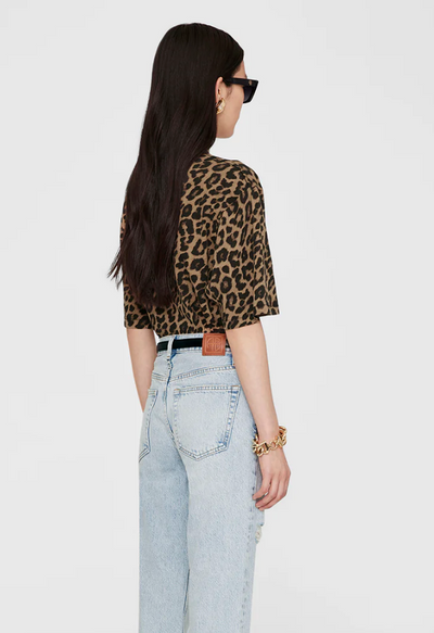 Anine Bing - T-shirt - Leopard - Avi